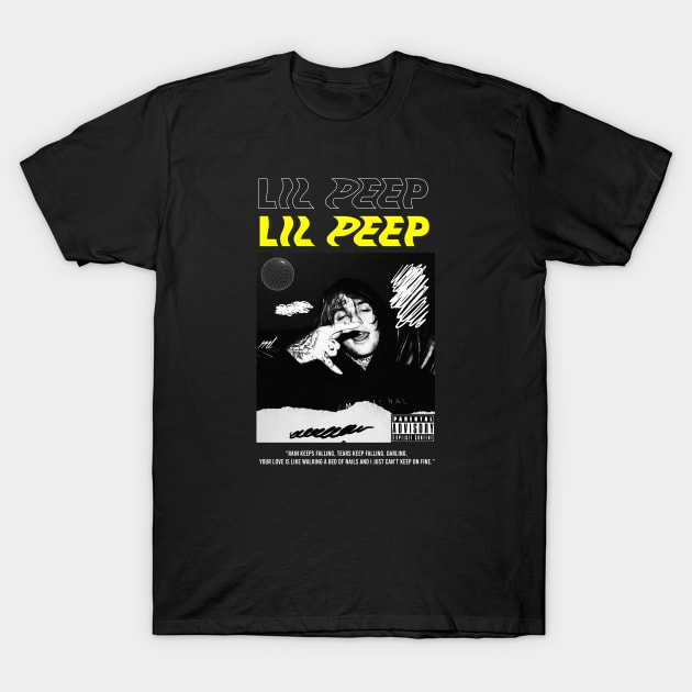 lil peep T-Shirt by FIFTY CLOTH